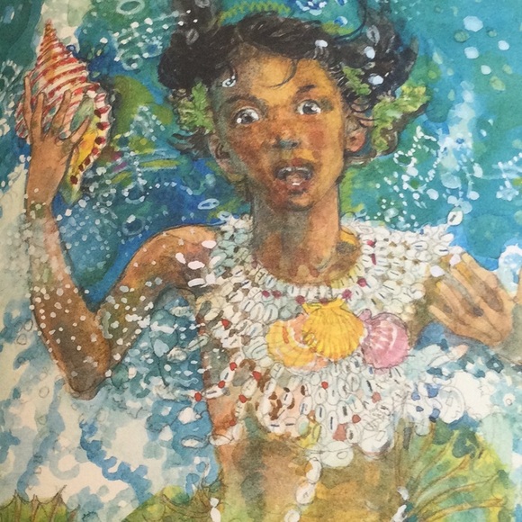 The Littlest Mermaid by Jerry Pinkney. A beautiful book. First edition. - Picture 4 of 8